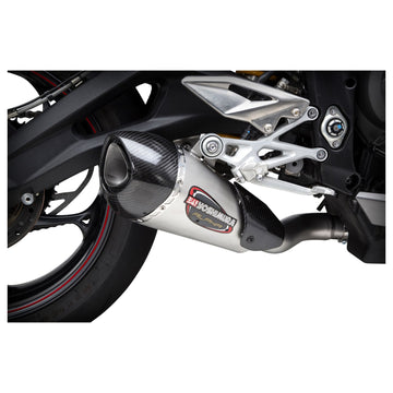 Yoshimura Alpha T Works Street Slip-On Exhaust Triumph Street Triple 765 2017-2019